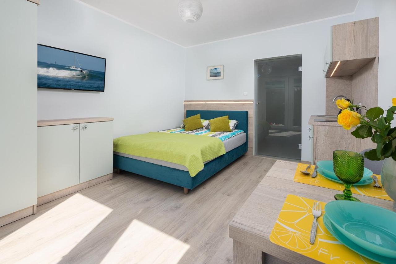 Roza Baltyku - Apartamenty I Pokoje A Dębki Eksteriør billede